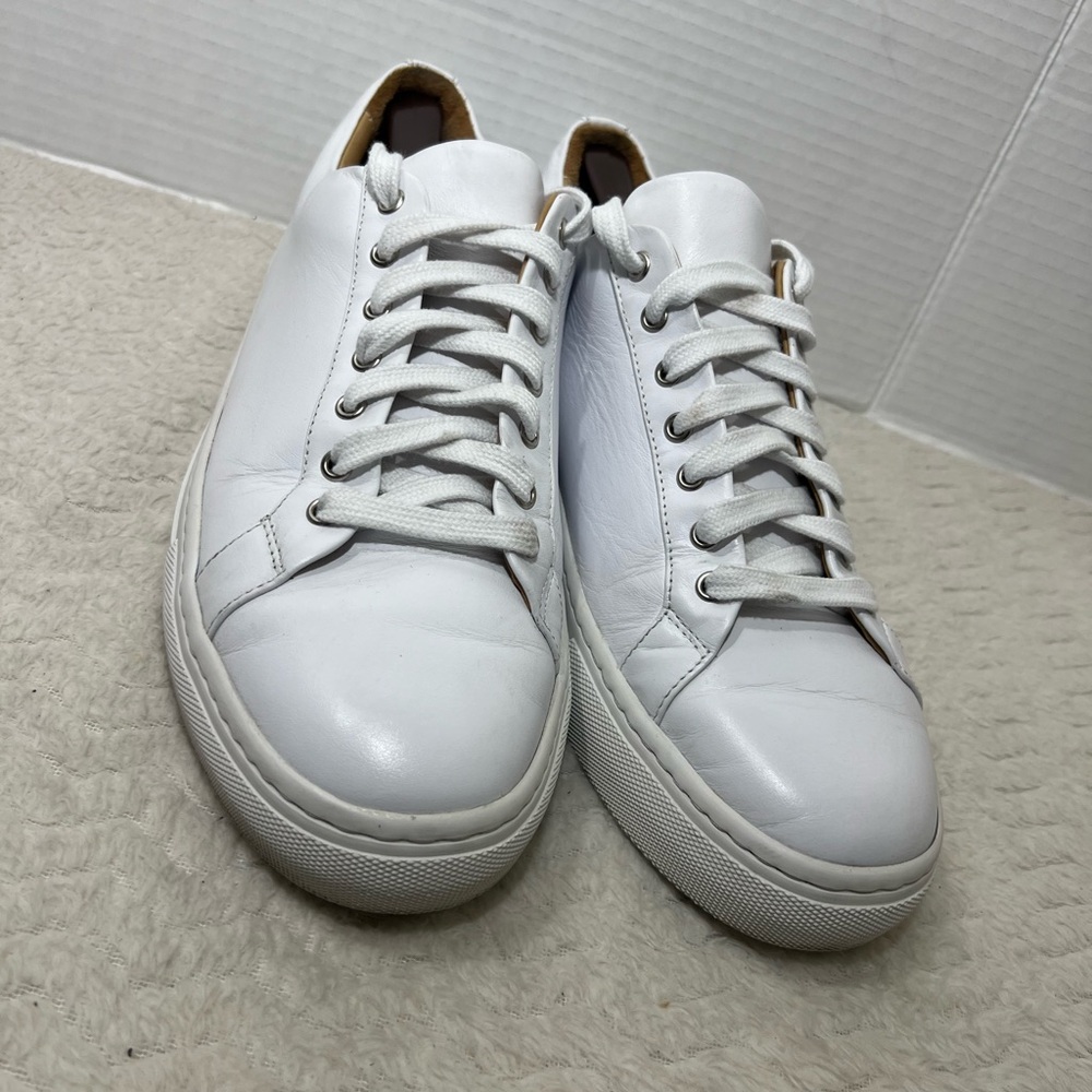 Thursday Boot Company Men’s Size 11.5 Premier Low Top White Leather Sneaker